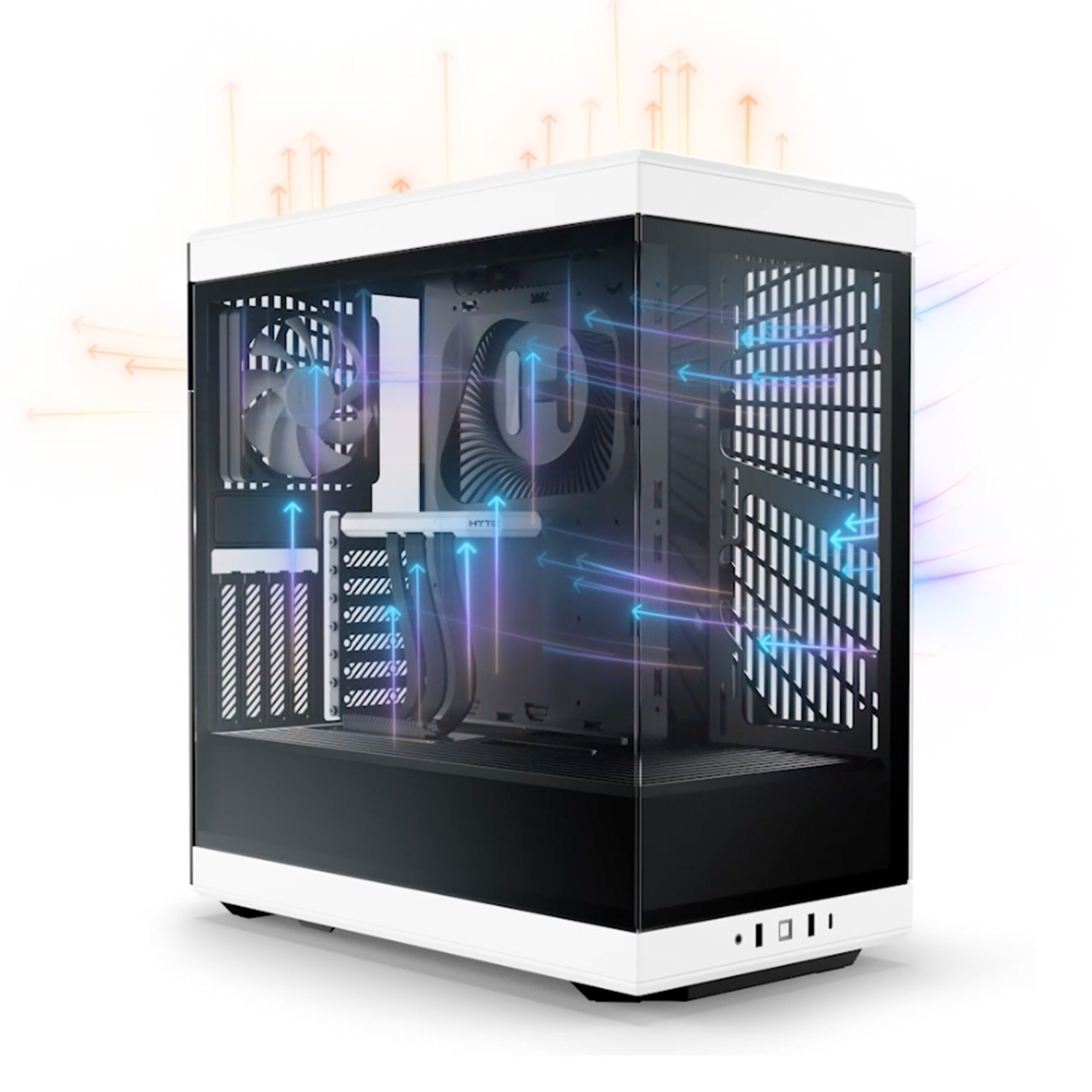 HYTE Y40 Modern Aesthetic Mid-Tower ATX Computer Gaming Case